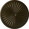 Ekena Millwork Leandros Ceiling Medallion (Fits Canopies up to 5"), 33 1/8"OD x 3 1/2"ID x 1 3/8"P, Green Gold CM33LEGGS - alternate 1
